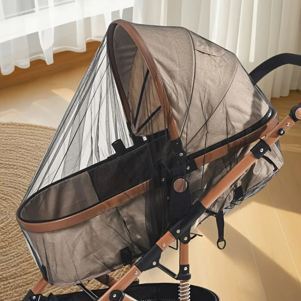 Baby Stroller Mosquito Net – Full Coverage Dense Mesh Shield