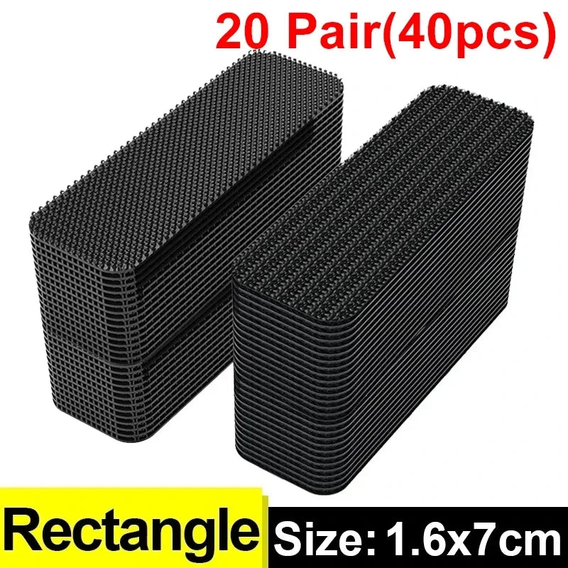 Non-Slip Carpet Fixing Stickers – Self-Adhesive Mat Fasteners Carpet Fixing Fasteners Peaceful Pleasures Health and Wellness D-style 70mm