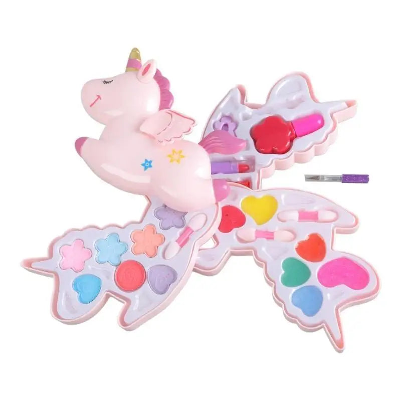 Kids Girls Pretend Play Makeup Set | Eyeshadow & Blush Toy
