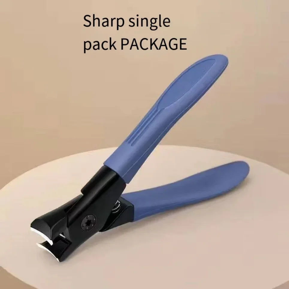 Anti-splash Large Opening Nail Clippers Trimmer Thick Nails Elderly