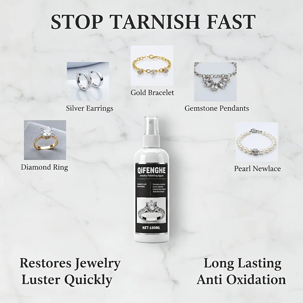 QIFENGHE Jewelry Polishing Spray – Rings, Diamonds & Metals