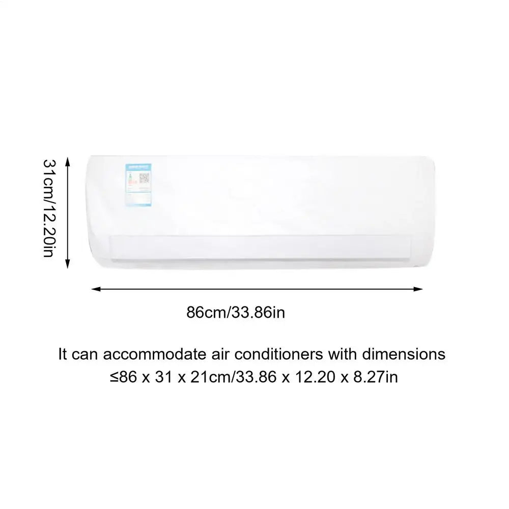 All-Inclusive Wall Air Conditioner Dust Cover Wear-Resistant Protective Cover Air Conditioner Protection Cover for Home Indoor Peaceful Pleasures Health and Wellness S