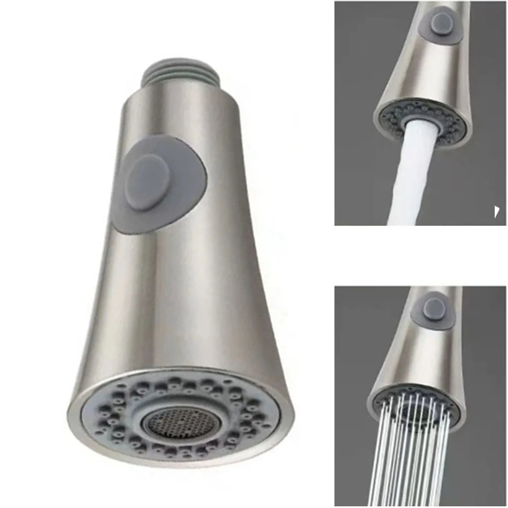 Kitchen Pull Out Faucet Sprayer Nozzle G1 2 Water Saving Shower Spray