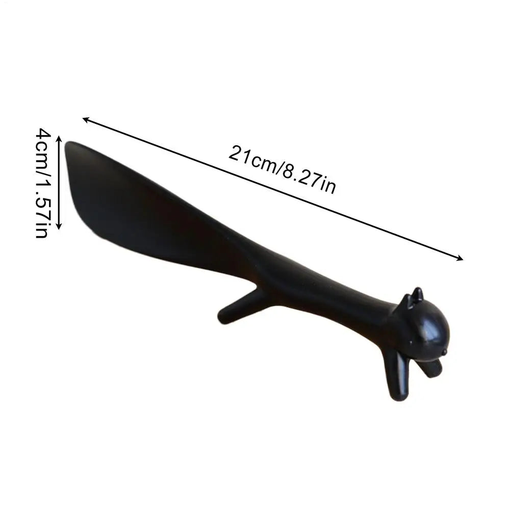 Cat Shoe Horn for Kids – Long Handle Cartoon Shoe Helper