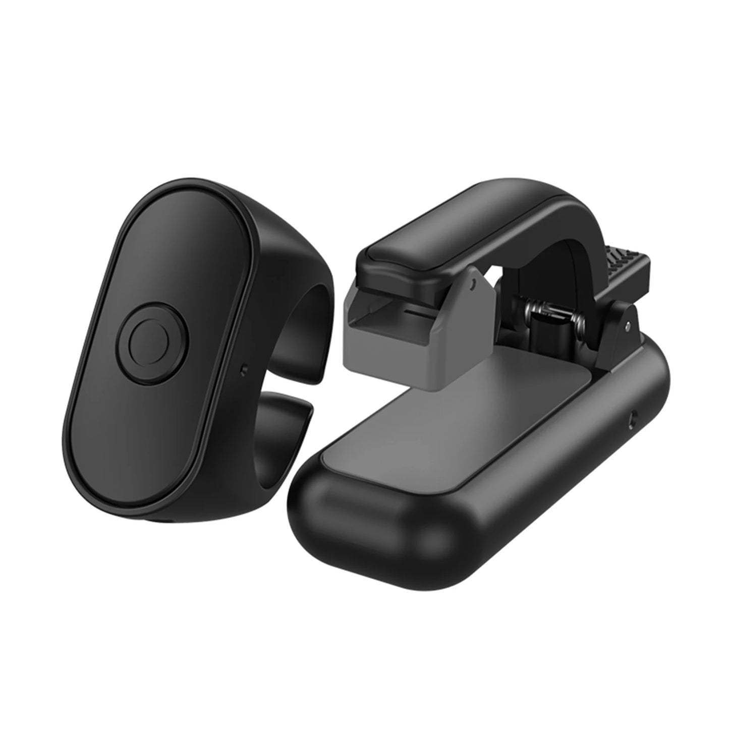 2.4GHz Wireless Page Turner for Kindle E-readers for Book Lovers Ergonomic Design Type-C Charging Stable 10M Remote Control Peaceful Pleasures Health and Wellness Black
