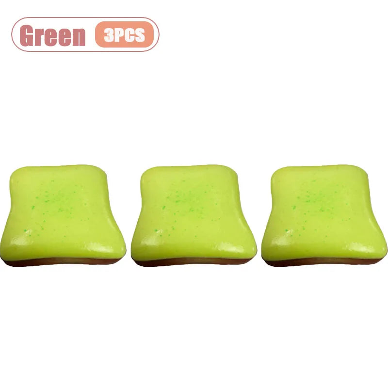 Squishy Cream Toast Slow Rising Fidget Toy | Stress Relief