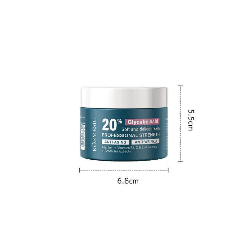 Soothing Moisturizing Face Cream Cotton Pads 50pc Anti-Aging