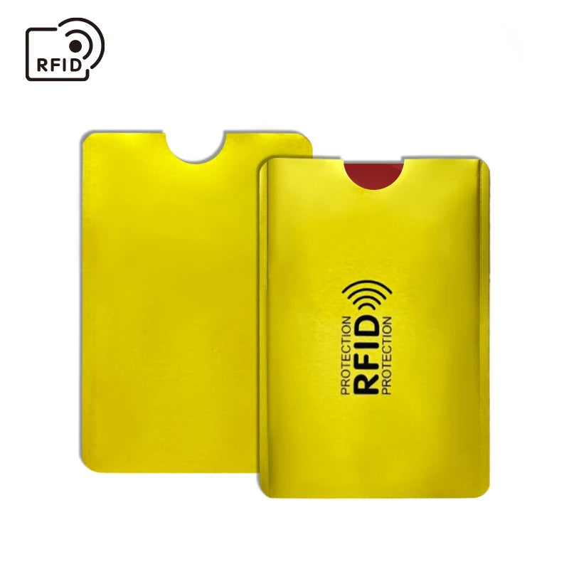 RFID Blocking Card Sleeves – Signal Shielding Covers 10pcs