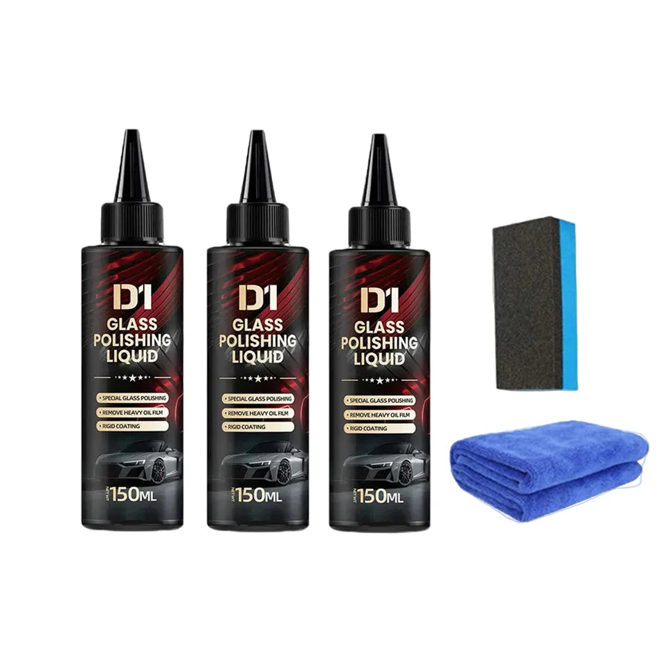 Glass Polishing Paste – Oil Film & Water Spot Remover for Auto