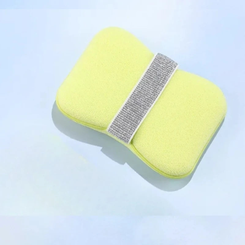 1-4PCS Color Sponge Soap Bag Bath Cleansing Foaming Net Pouch Body Exfoliating Scrubber Sponges Bathroom Nylon Soap Pocket Peaceful Pleasures Health and Wellness Green