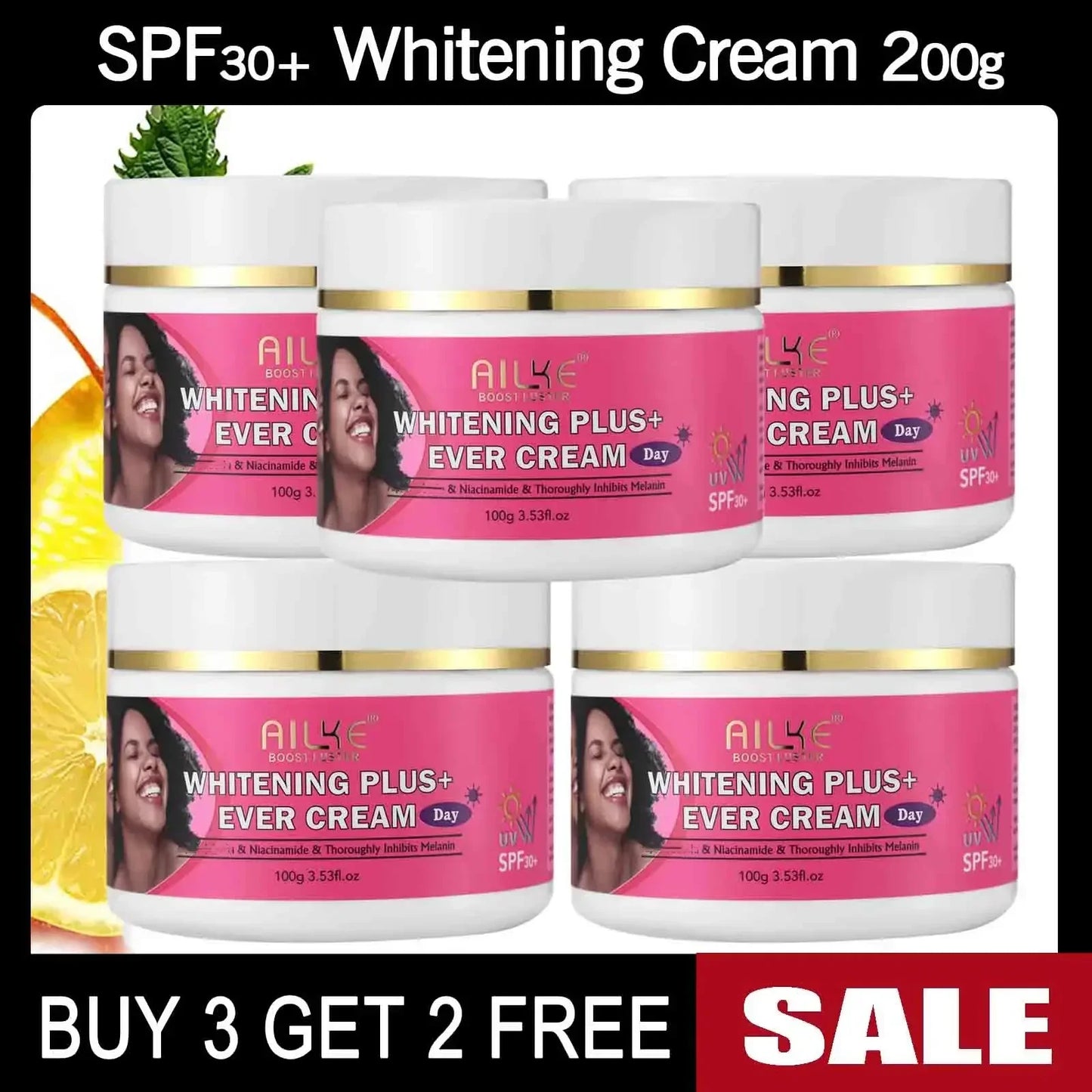 AILKE Natural Skin Glowing Set – Acne, Dark Spots & Brightening