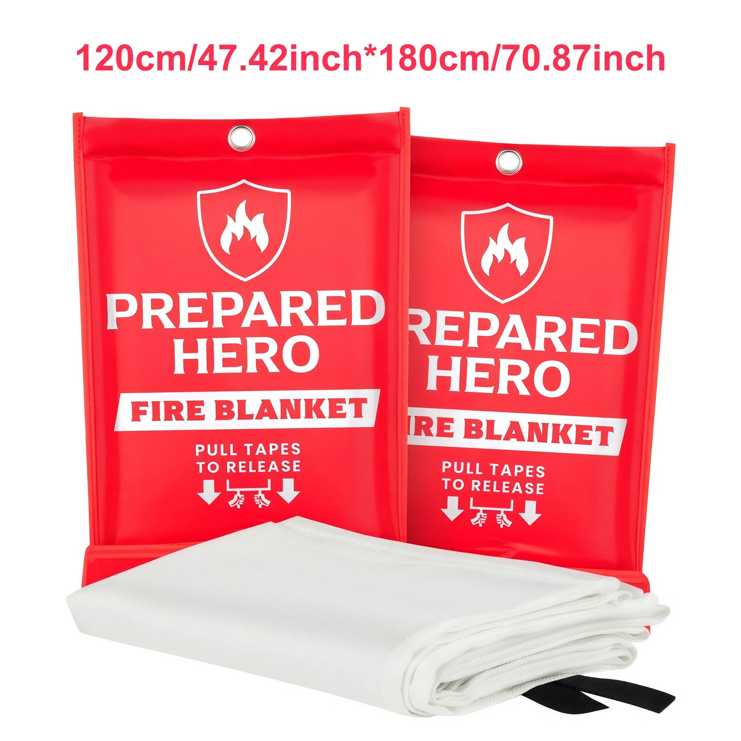 Emergency Fire Suppression Blanket 1mx1m – Portable Fireproof Mat