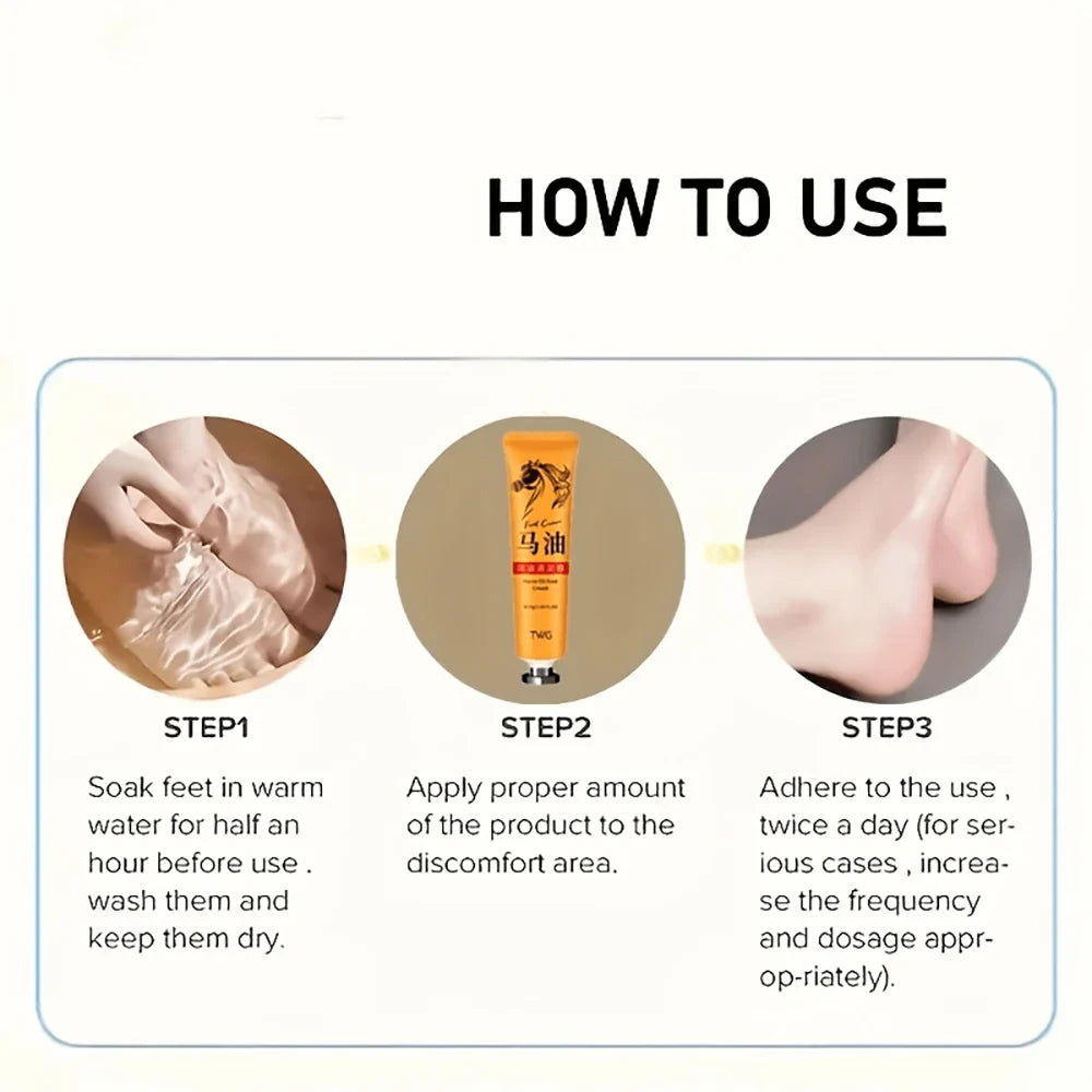 SUYARUN Horse Oil Hand & Foot Moisturizing Balm Stick