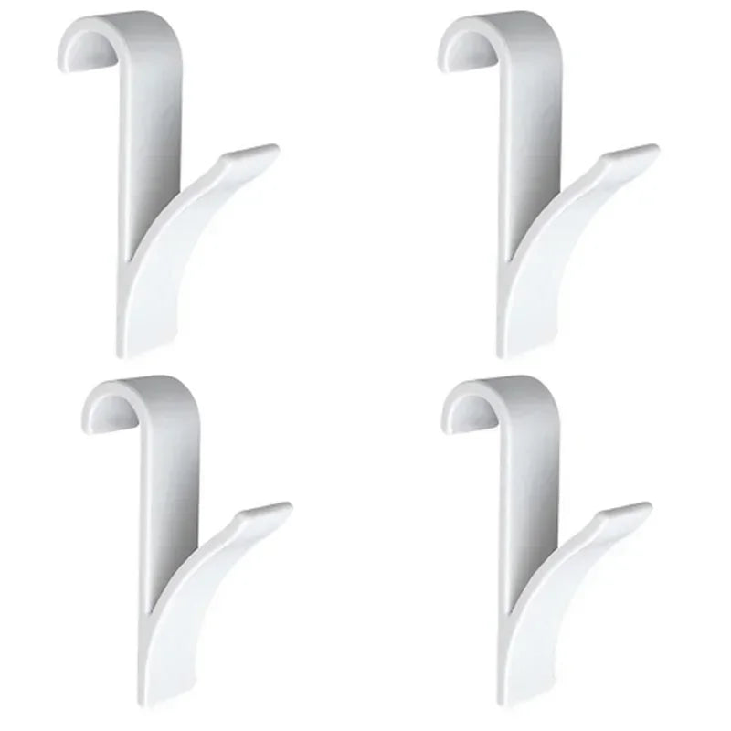 Radiator Towel Hanger Hooks – Clip-On PS Plastic Storage Hooks (1–5 pcs)