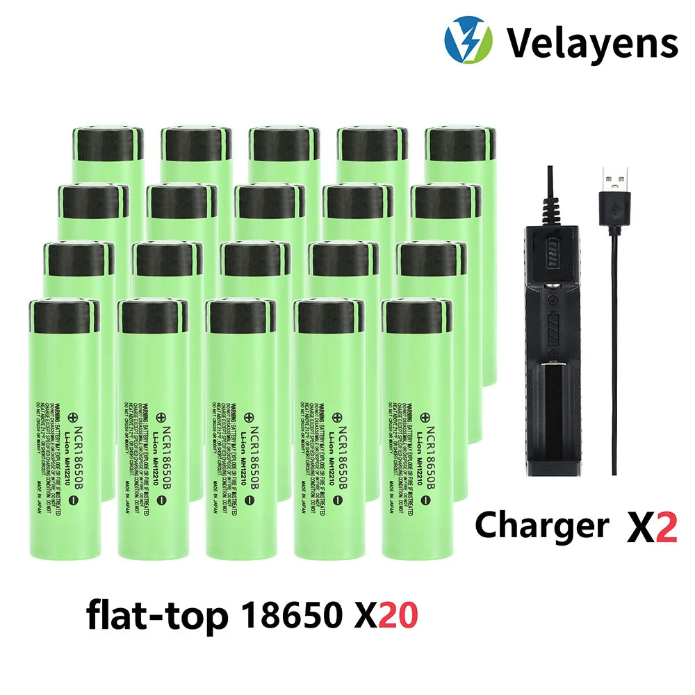 18650 1700mAh 3.7V Rechargeable Li-Ion Battery High-Drain for Flashlights 2-20pcs Bulk Available, 1000+ Charge Cycles Peaceful Pleasures Health and Wellness 20 FT 18650 1Charger 3.7 V
