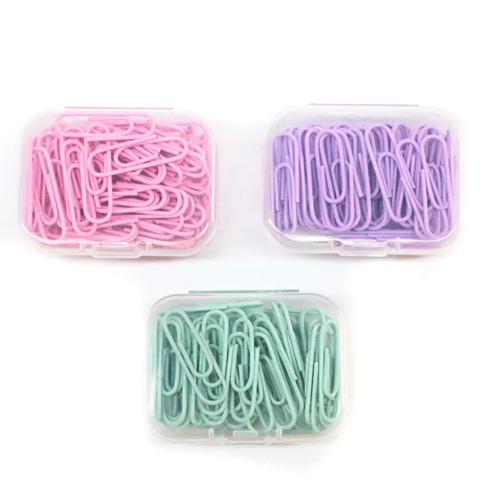 Paper Clips Office Supplies Clip Large File Bookmark Organizer