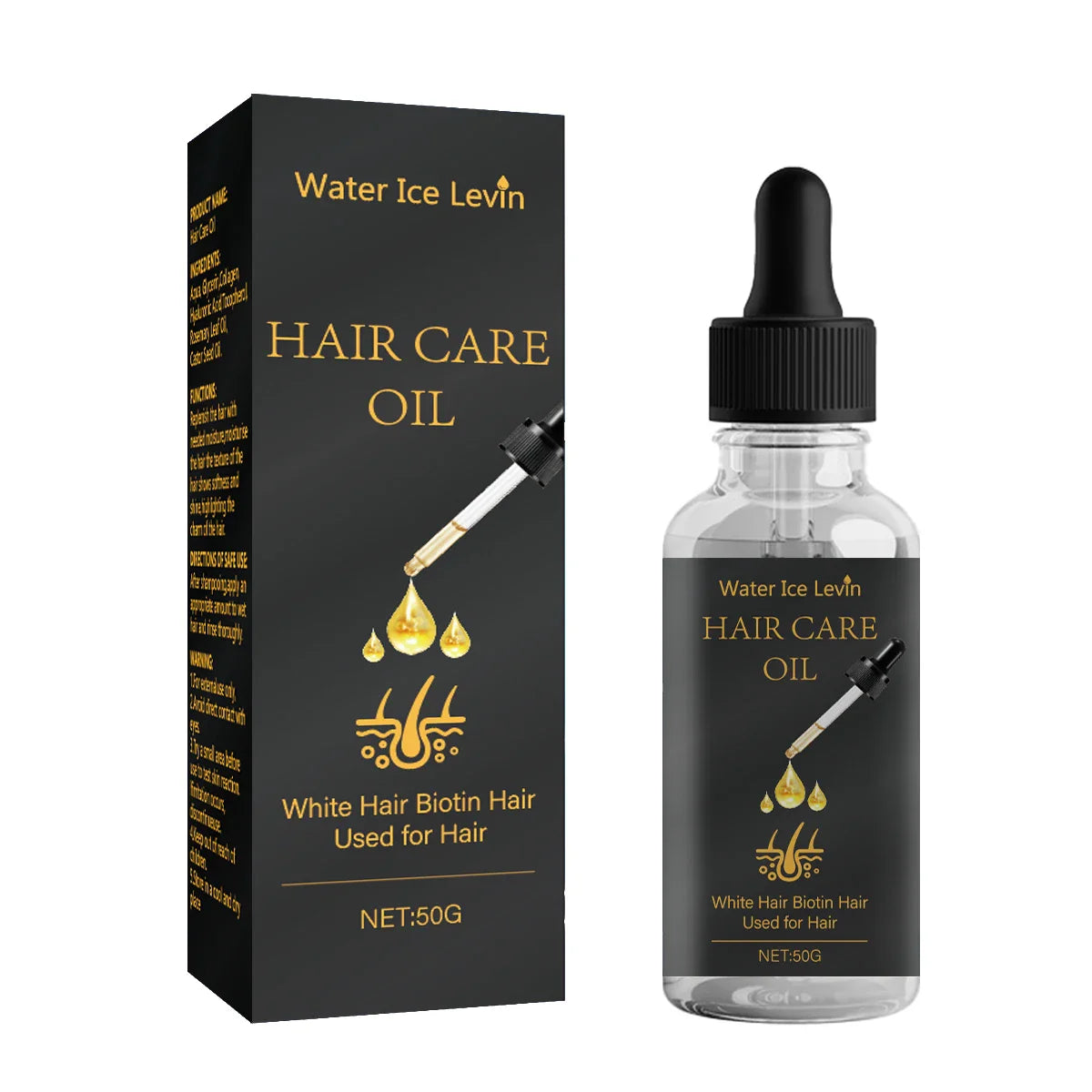 Biotin Hair Oil – Rosemary, Castor Oil & Collagen | 30ml
