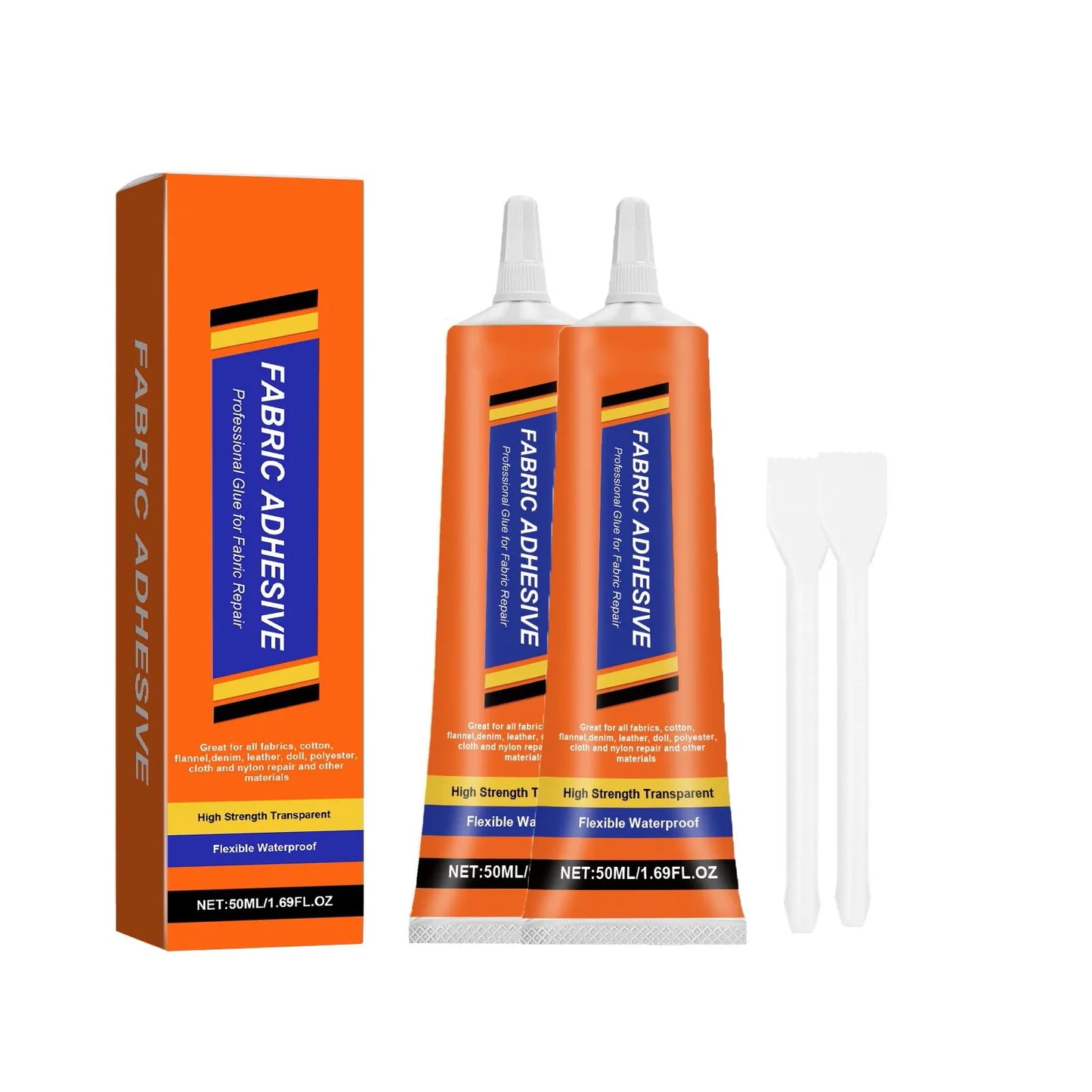 Universal Fabric Glue – No-Sew Adhesive for Leather & Denim