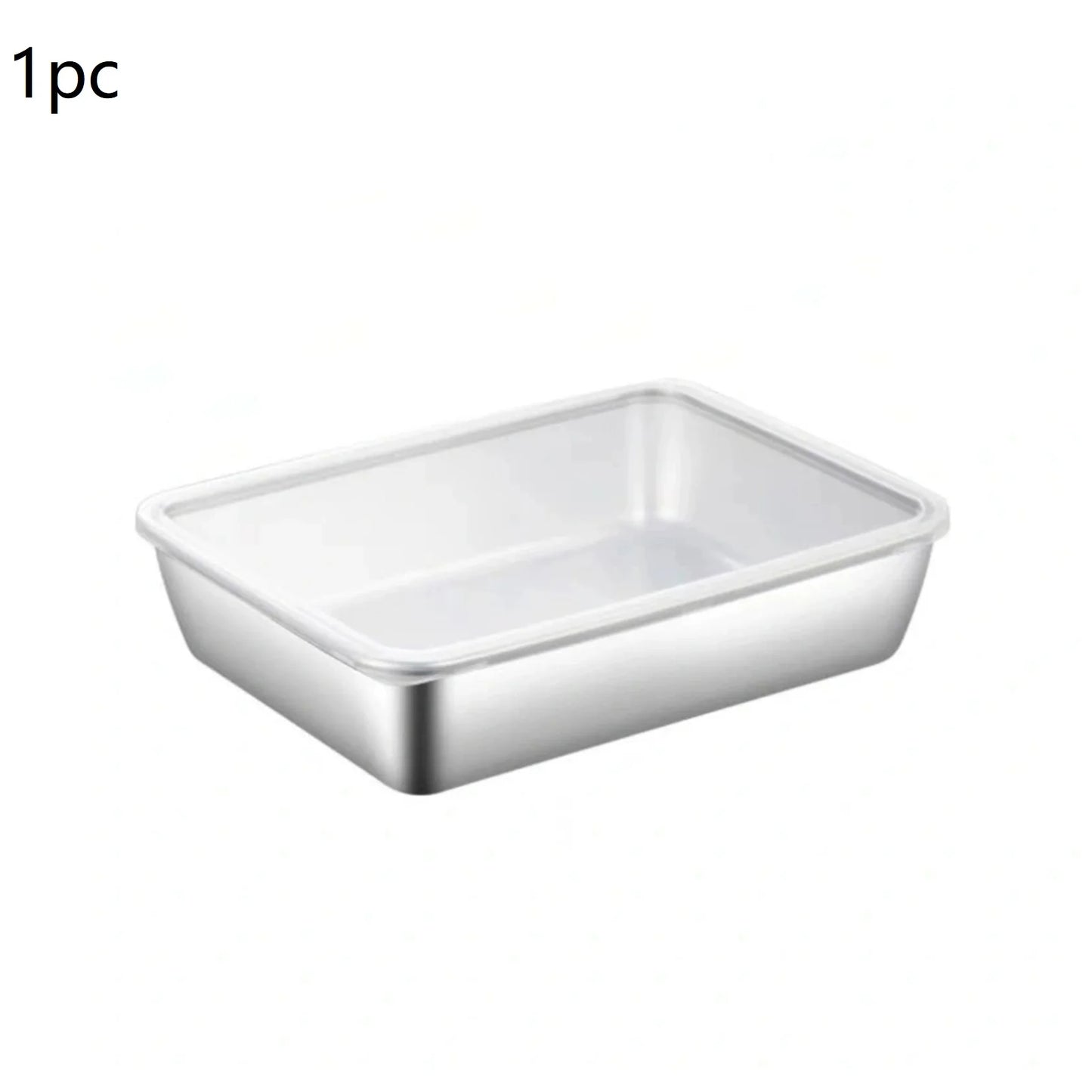 Stainless Steel Leak-Proof Bento Lunch Box with Lid | 3 Sizes