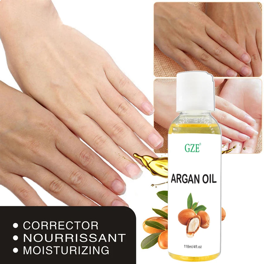 GZE Organic Moroccan Argan Oil | Cold Pressed Virgin 118ml