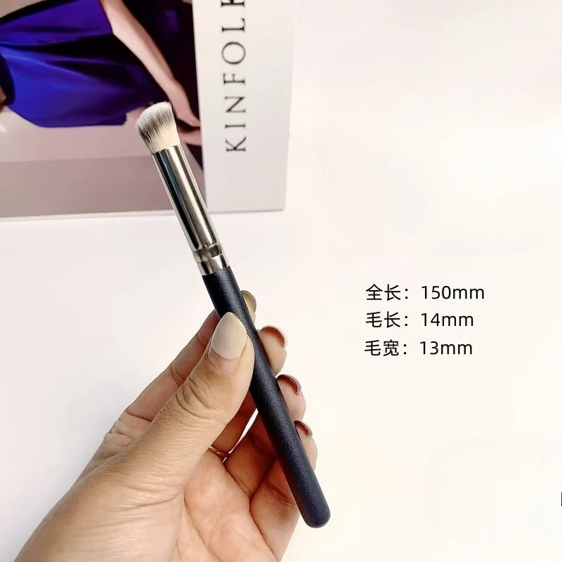 Foundation Concealer Brush, Premium Contour Blusher Brushes, Flawless Under Eye Dense Face Makeup Brush for Blending Peaceful Pleasures Health and Wellness type-3