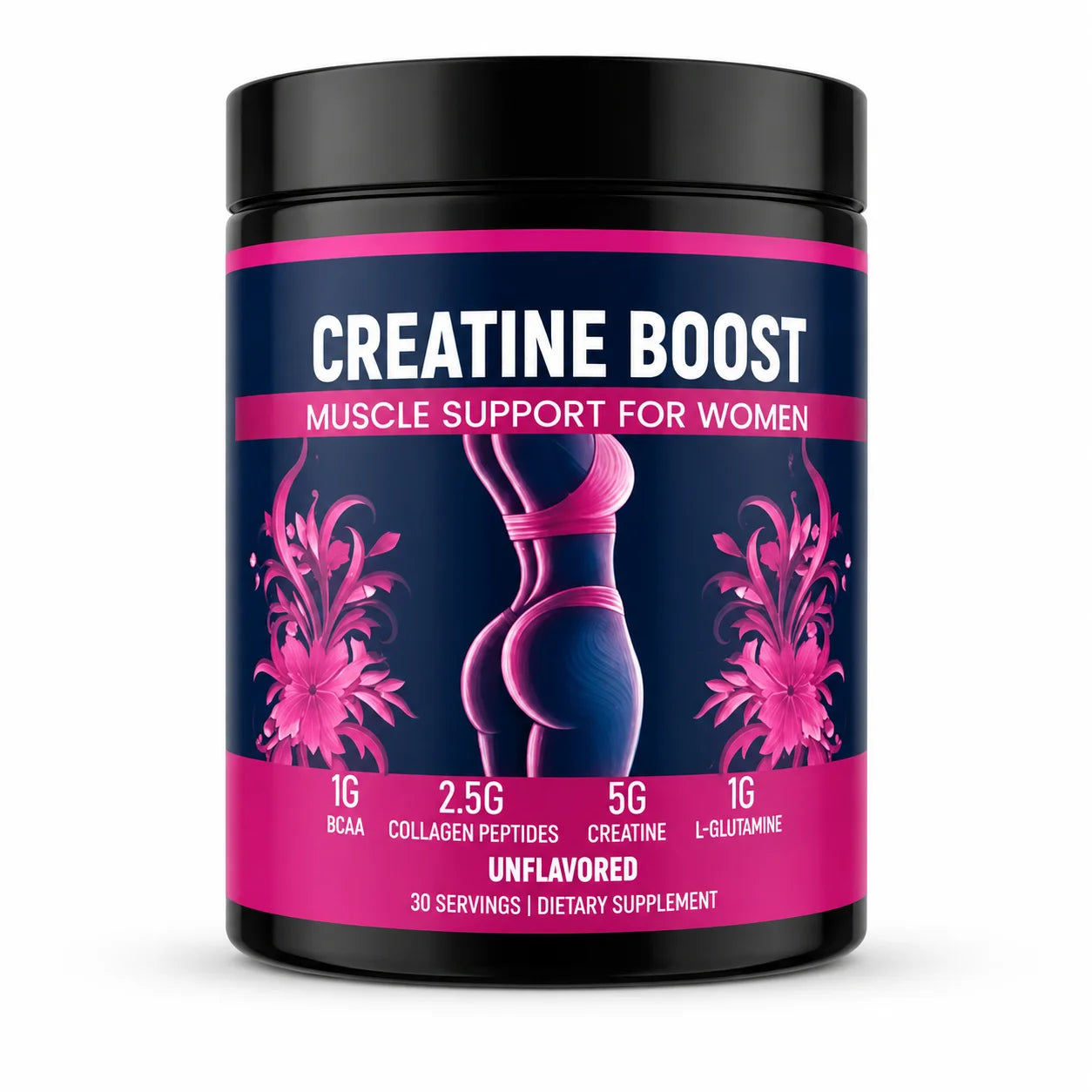 Creatine for Women with Collagen & BCAA – Booty Builder Supplement