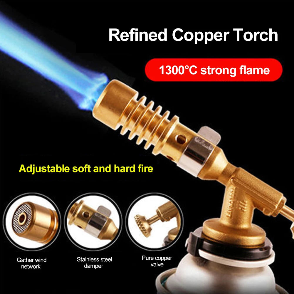 Portable Butane Welding Torch – Copper Brazing Blowtorch | SLADE Peaceful Pleasures Health and Wellness
