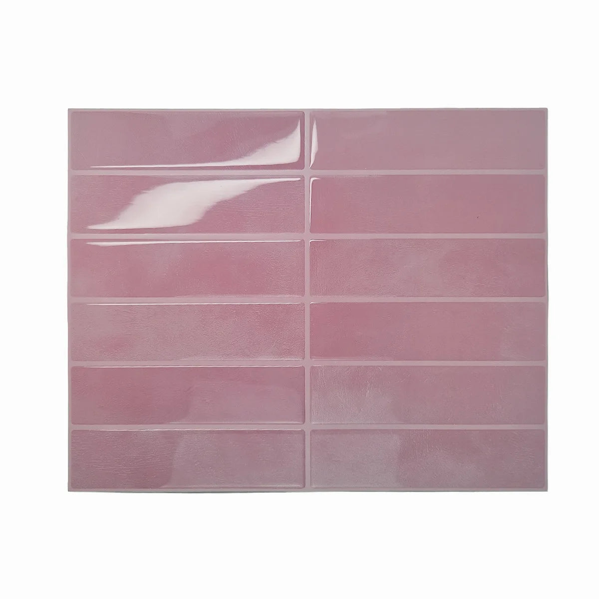 Best-selling 3D Wall Tiles Background Decorative Sticker, Minimalist Self-Adhesive Drip Glue Wall Sticker Peaceful Pleasures Health and Wellness SH0179