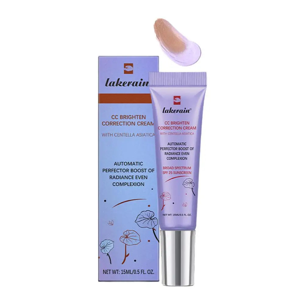 Centella CC Cream Change Color Moisture Cream Makeup Foundation Full Coverage Hydration and Oil Control Korean Makeup Peaceful Pleasures Health and Wellness B