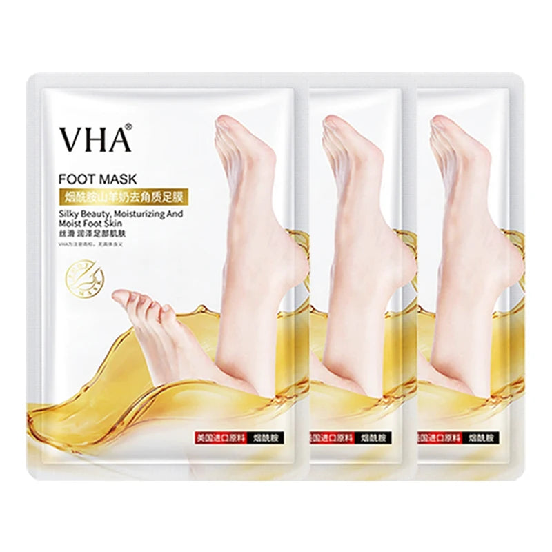 Goat Milk Exfoliating Foot Mask – Dead Skin & Moisturizing