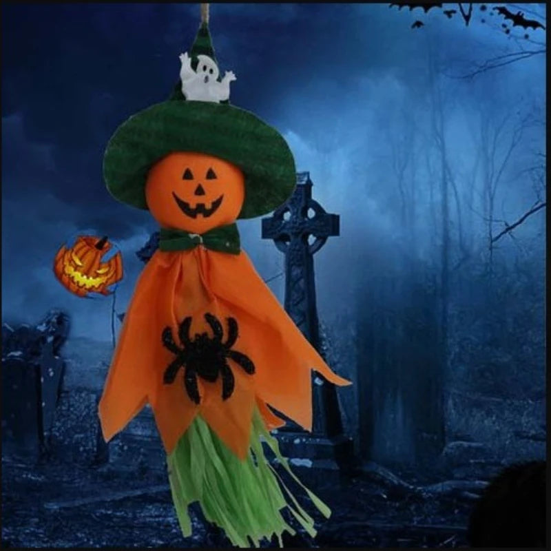 Halloween Hanging Ghost Decorations – Outdoor Windsock Pendants