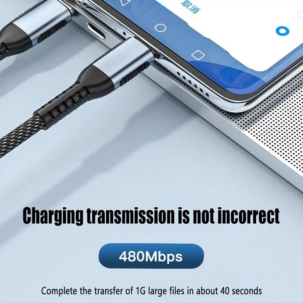 100W USB-C Fast Charging Cable 5A | MacBook, iPhone 15 & More