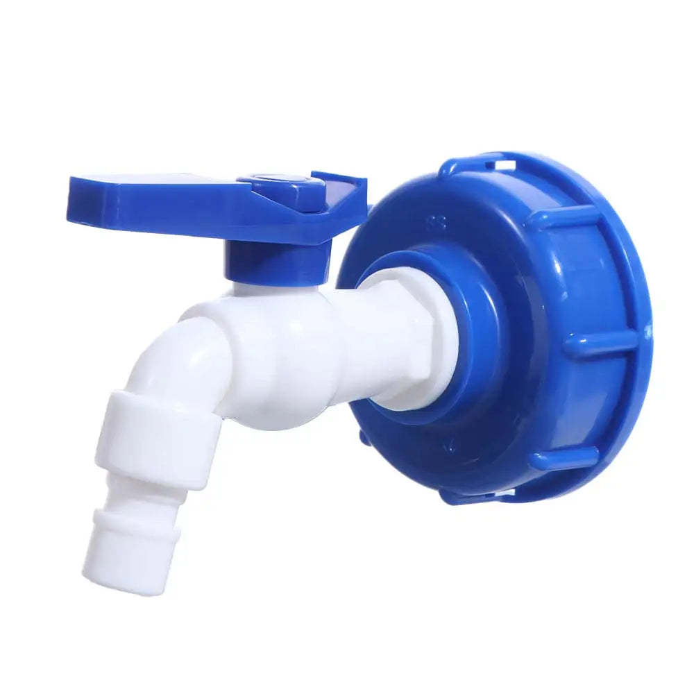 S60x6 IBC Tank Tap Adapter Valve – 1/2" & 3/4" Quick Connect