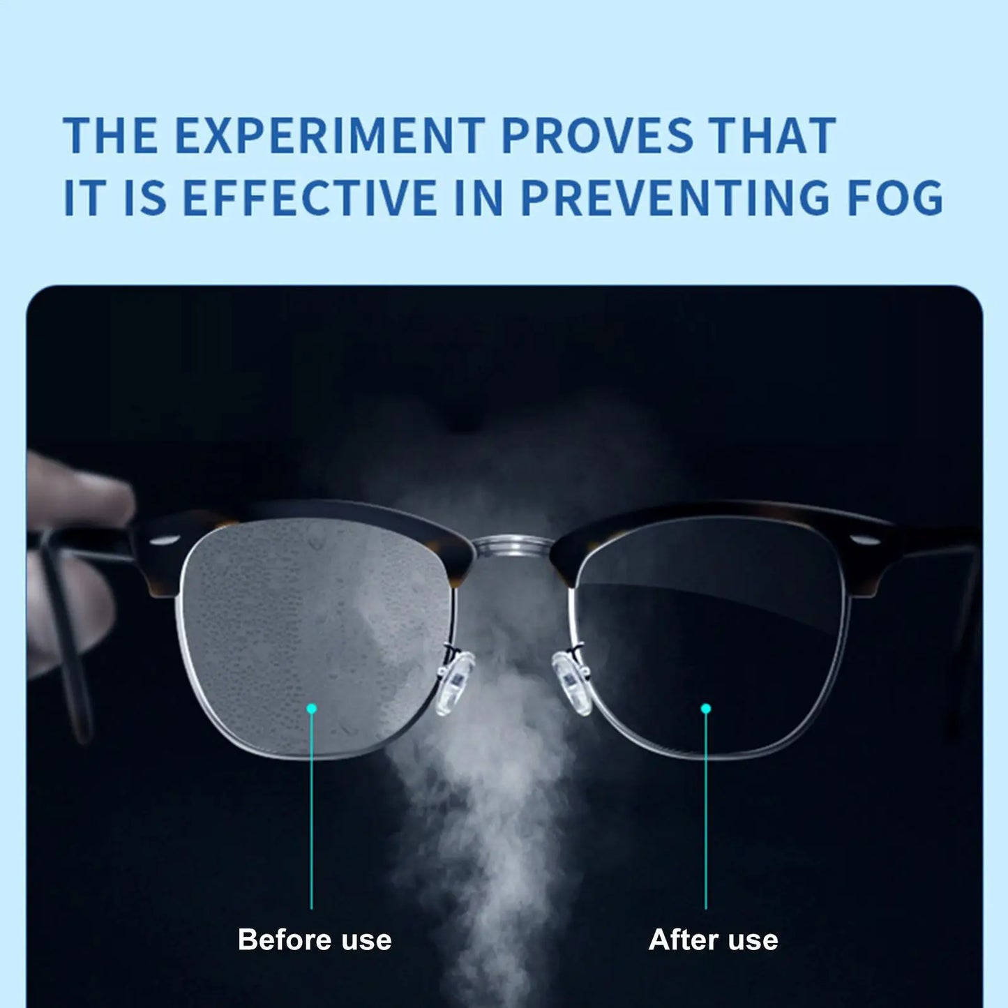 Anti-Fog Spray 20ml – Goggles, Glasses & Windshield Defogger