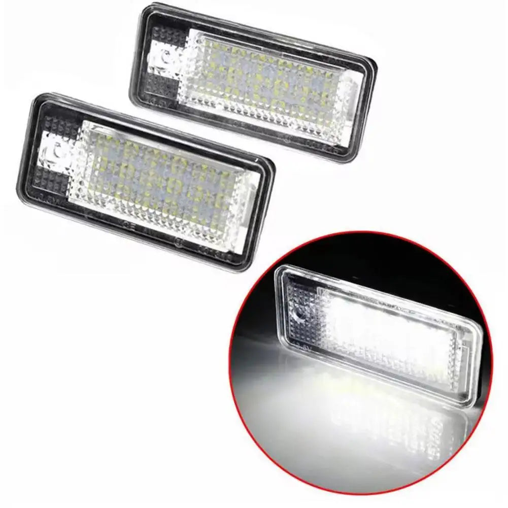 Audi LED License Plate Lights 2pc – Canbus Error Free