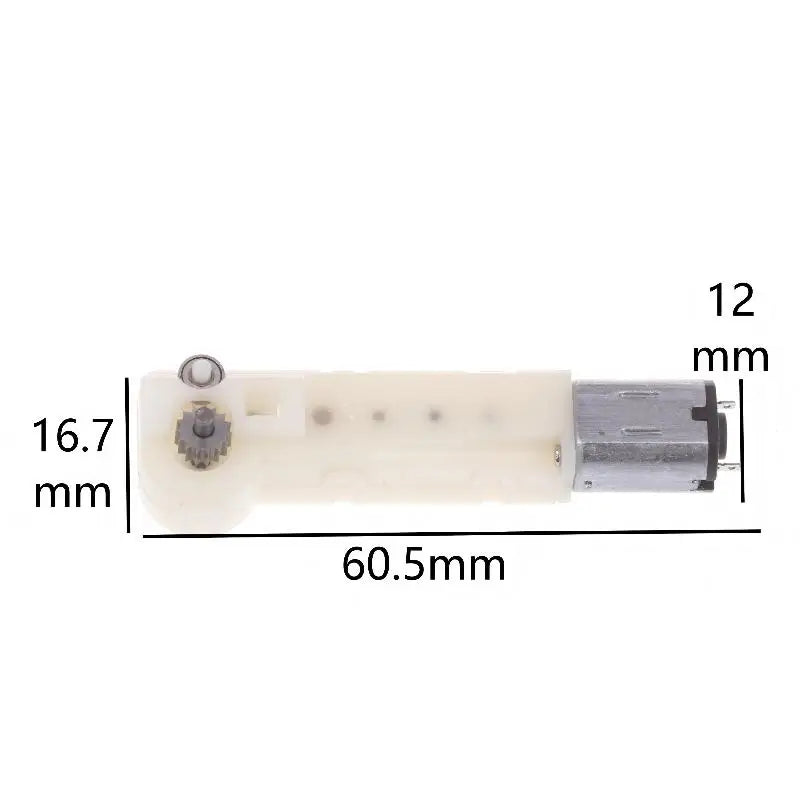 New DC5V-6V Metal Brushless Motor Mini N20 Worm Gear Motor Slow Speed Motor For 3D Printing Pen DIY Robot Model Making Peaceful Pleasures Health and Wellness