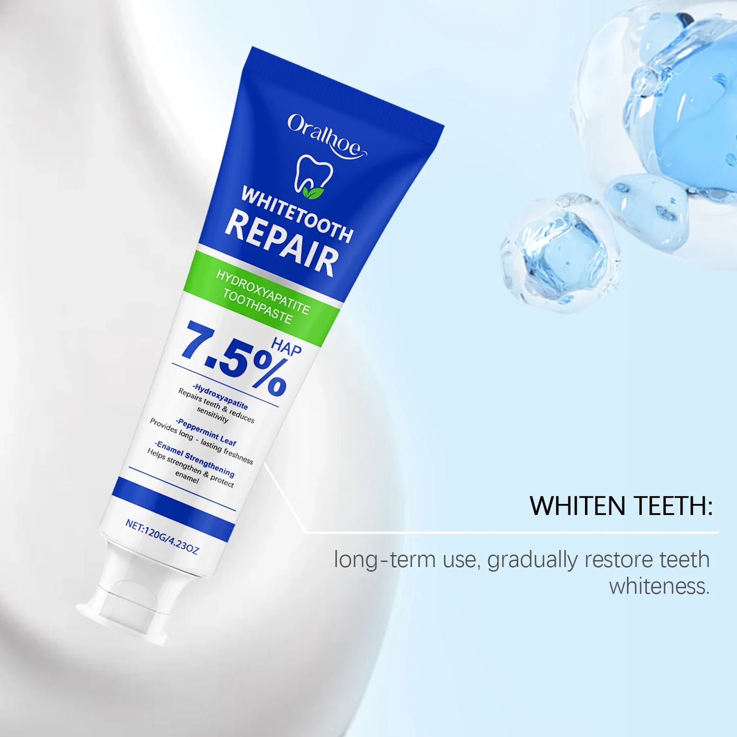 Oralhoe Hydroxyapatite Toothpaste – Whitening & Deep Clean