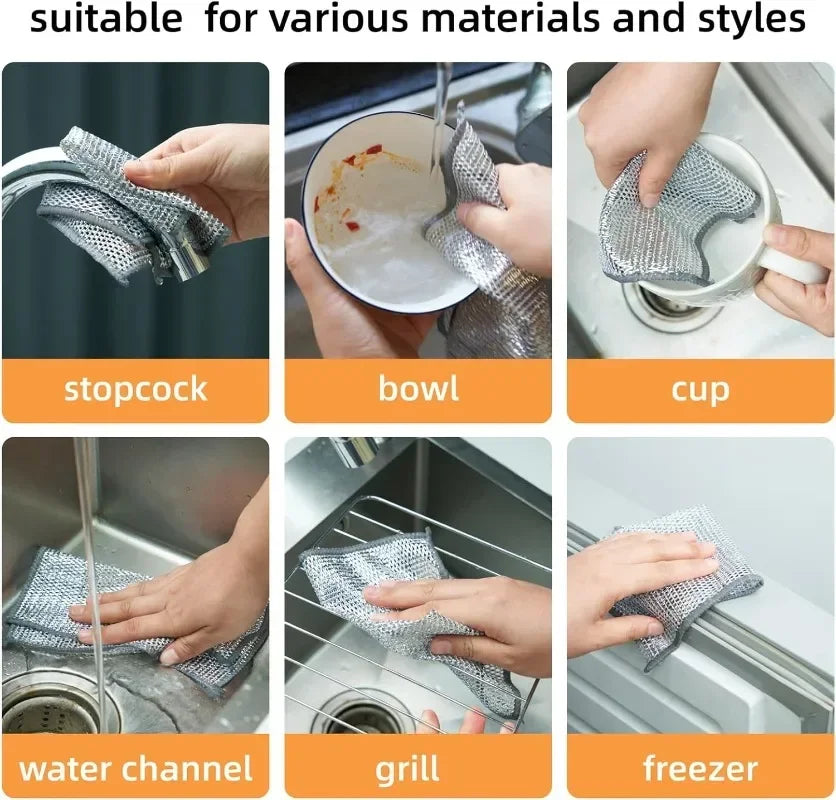 Microfiber Dishcloths – Kitchen & Home Cleaning Cloths Multi-Pack
