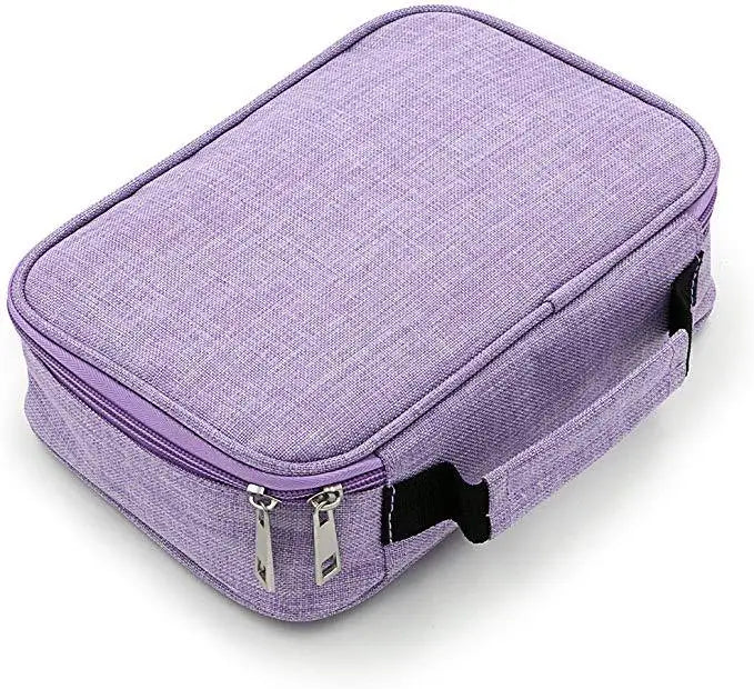 Pencil Case 72 Slots Multifunctional Large Capacity Pouch Zipper