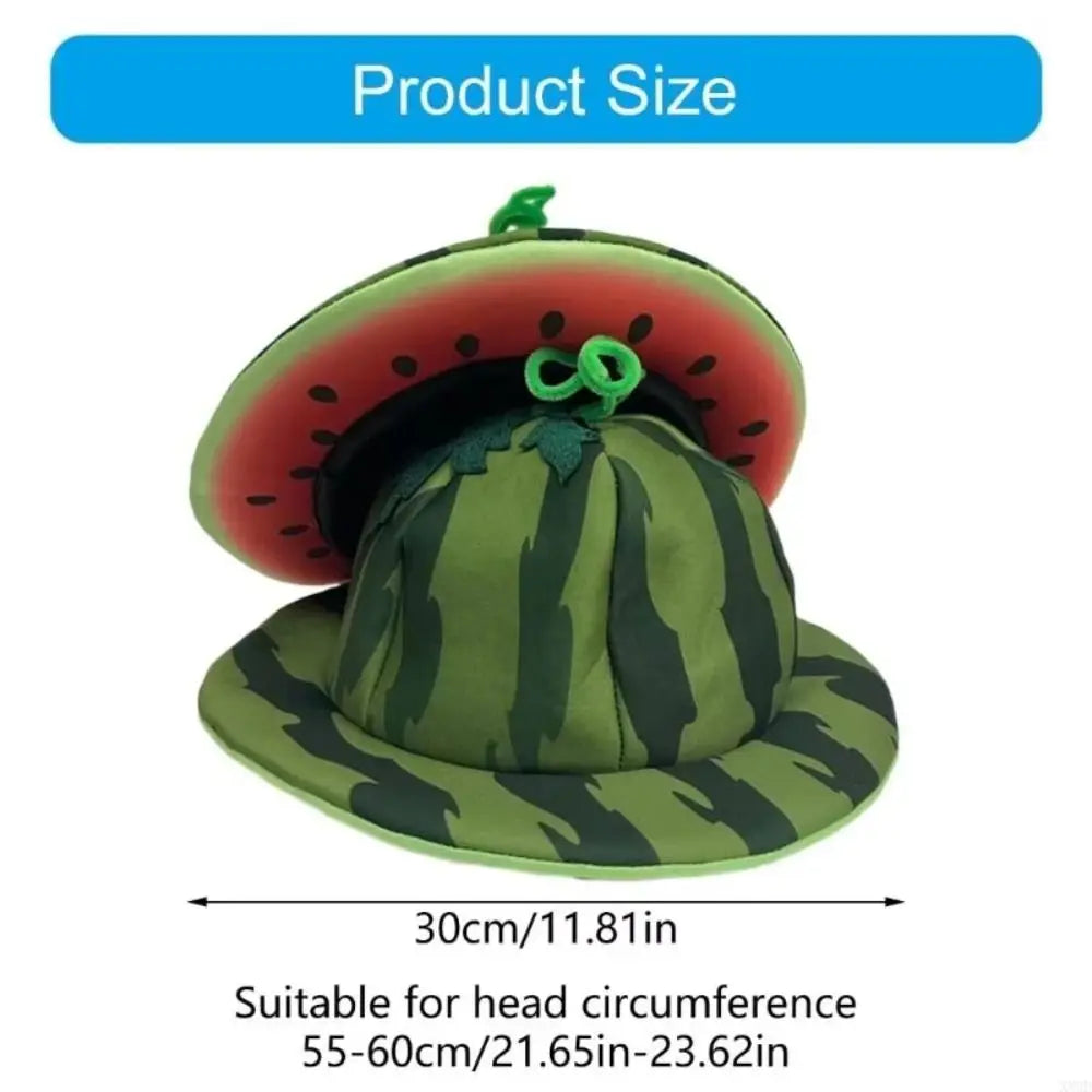 Watermelon Bucket Hat – Funny Wide Brim Sun Hat | All Ages