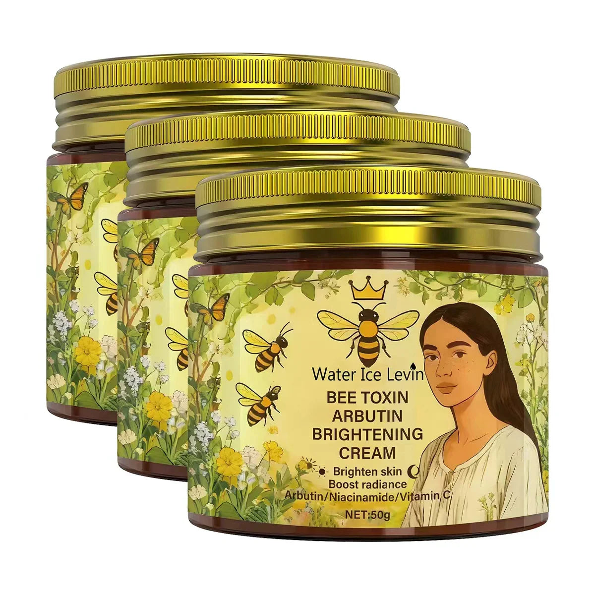 Bee Toxin & Arbutin Brightening Cream | Retinol Moisturizer