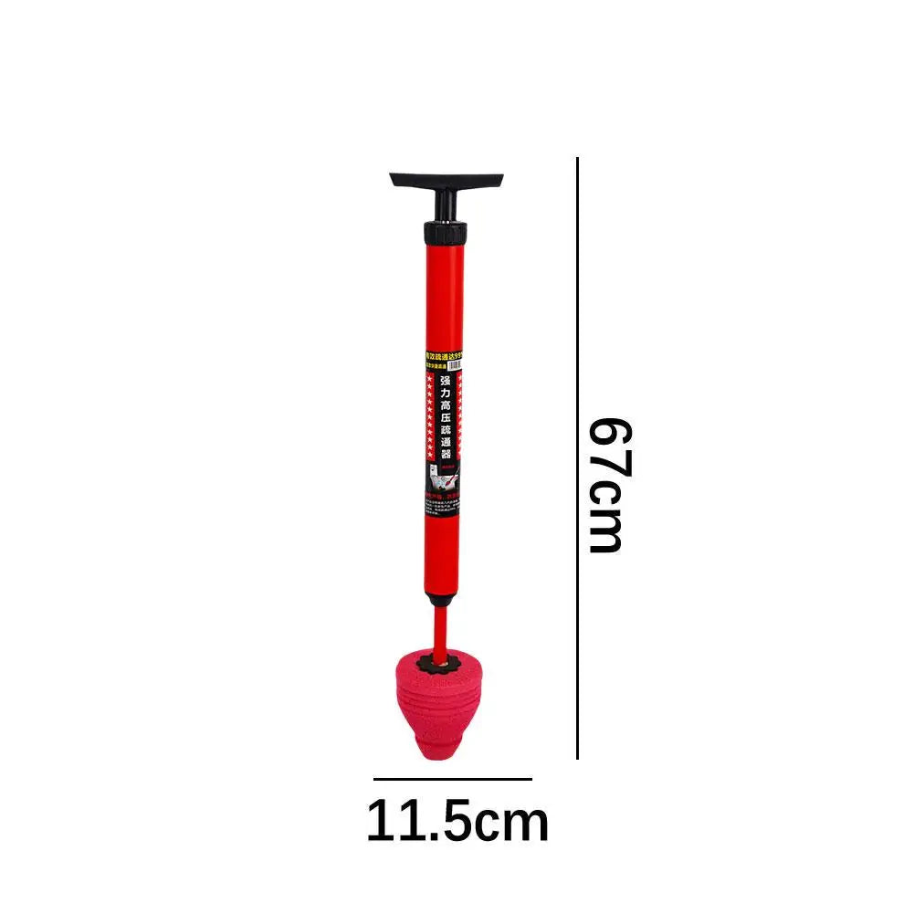 High Pressure Air Toilet Plunger | 120PSI Drain Unblocking Tool