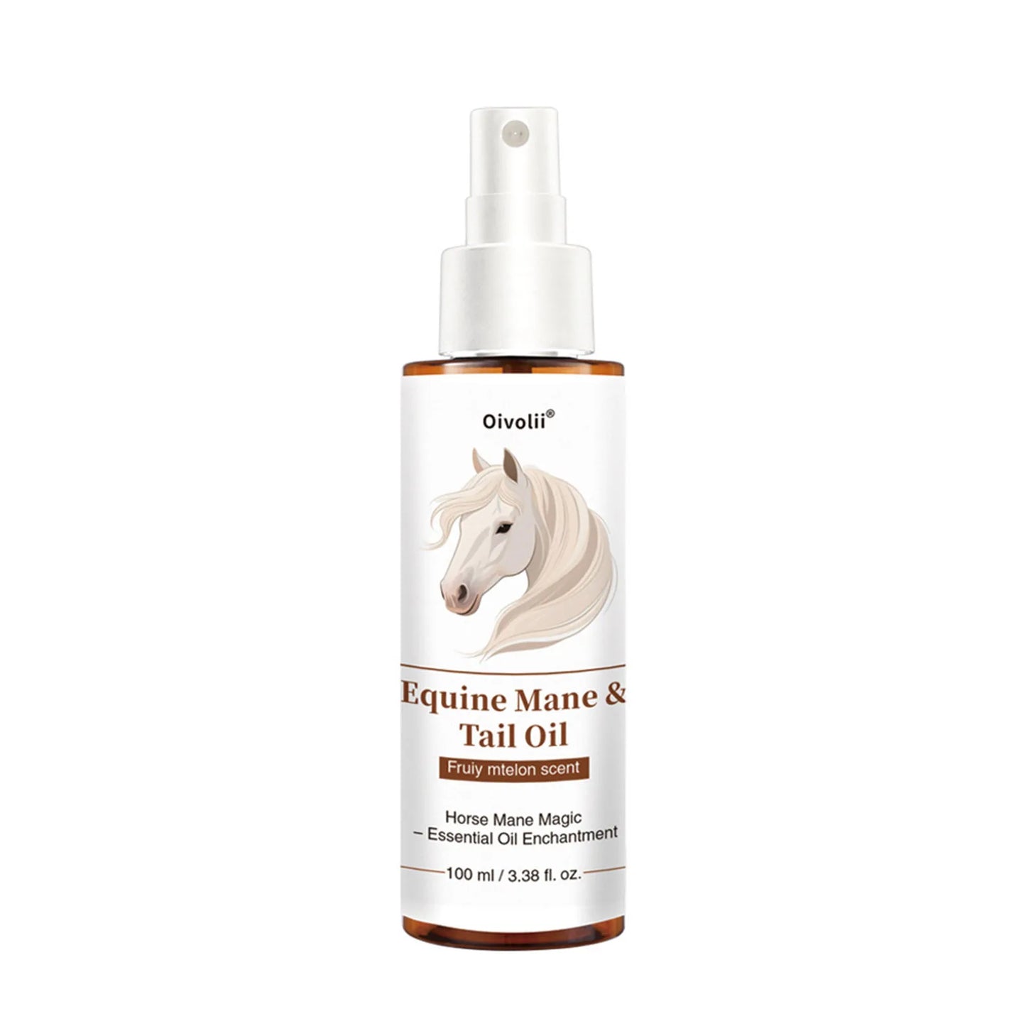 Horse-Hoof Care Oil Spray 100ml Moisturizing Formula For Horses With Even Application Peaceful Pleasures Health and Wellness Mane oil spray 100ml