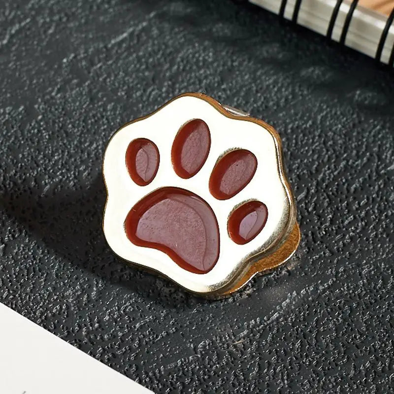 Cute Cat Paw Metal Binder Clips Student Paper File Organizer Note Photo Clip Office Desk Bill Storage Decorative Clips Peaceful Pleasures Health and Wellness D