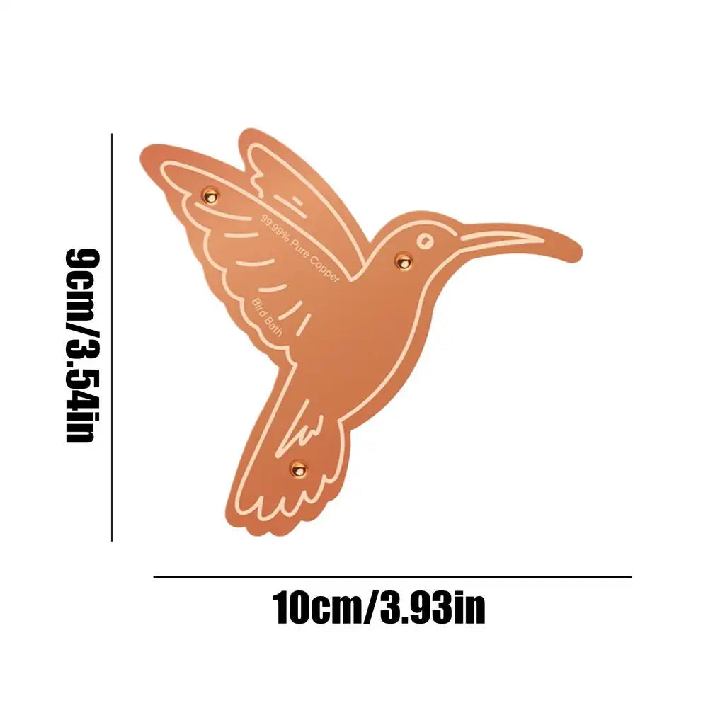 Copper Bird Bath Purification Disk | Triple Point Support