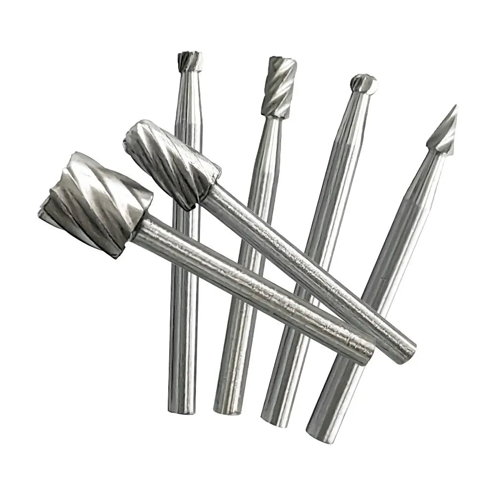 High-speed Steel Woodworking Small Rotary File Grinding Head DIY