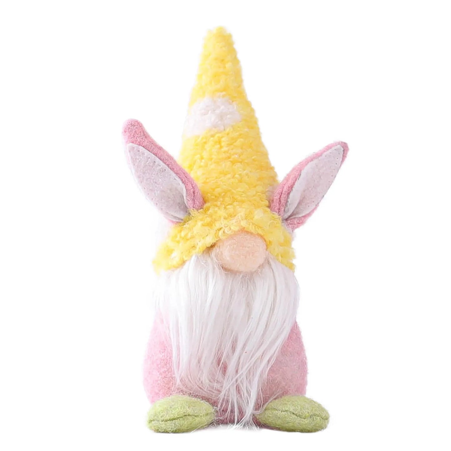 Easter Gnome Bunny Faceless Doll – Handmade Spring Decor Gift