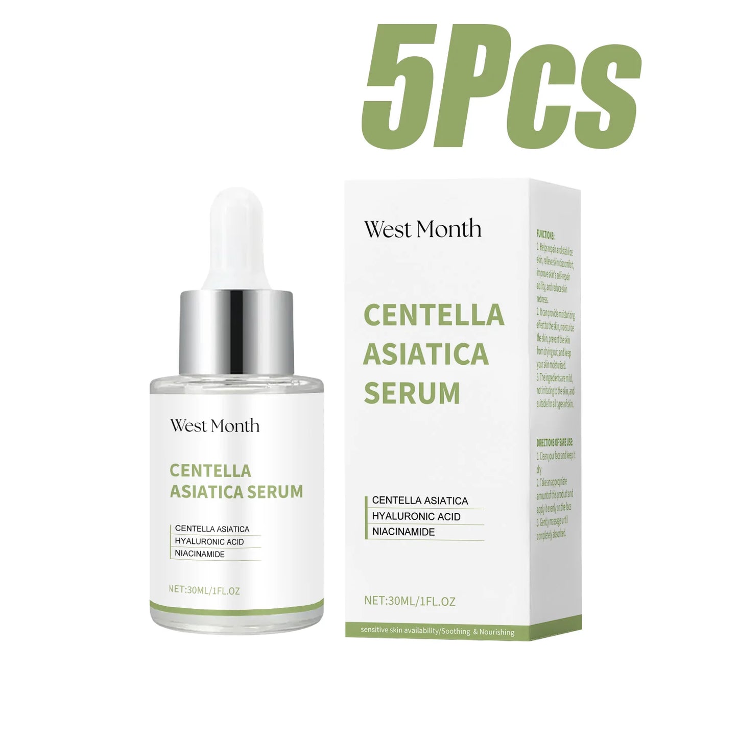 Centella Asiatica Serum – Soothing, Brightening & Hydrating