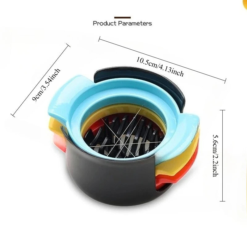 3-in-1 Egg Slicer Cutter & Shaping Tool | Kitchen Gadget