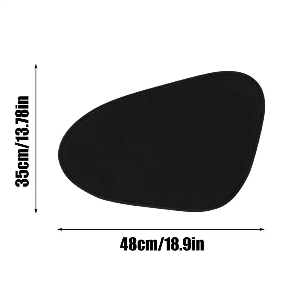 Car Side Window Sun Shade – Electrostatic UV Block Anti-Glare